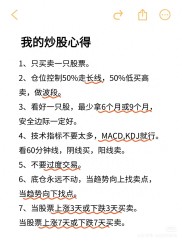 老股民血泪总结：炒股必守的24条纪律PDF