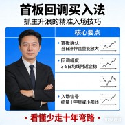 揭秘首板回调买入法，抓主升浪起爆点，散户炒股必备