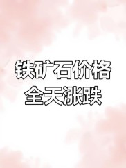 淡水河谷港口关闭影响外盘铁矿石期货，供应短缺致价格上涨