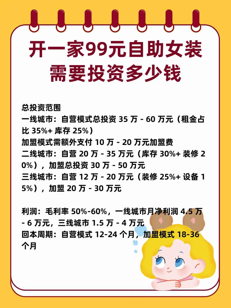服装加盟店租金装修费用_期货代理加盟需要什么_服装加盟开店成本核算