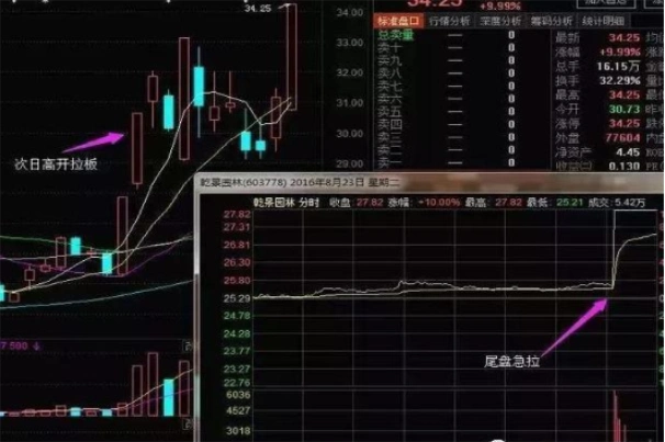 尾盘急跌出货分析_尾盘拉升选股公式_尾盘急拉庄家意图