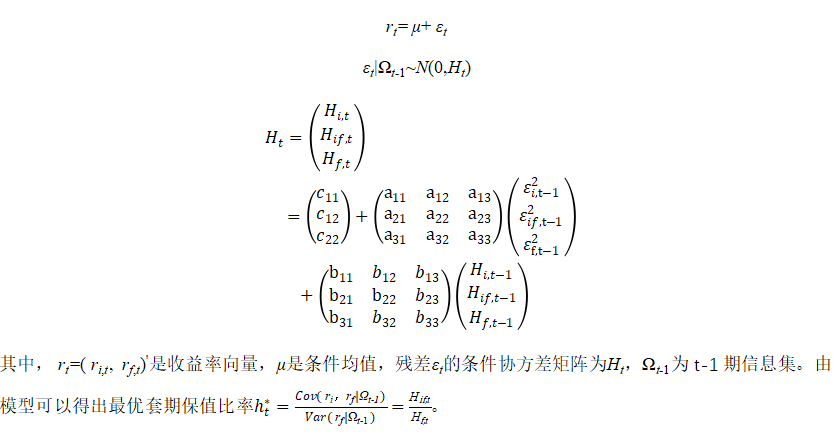 股指期货套期保值模型_最优套期保值比率计算方法_机构股指期货套期保值