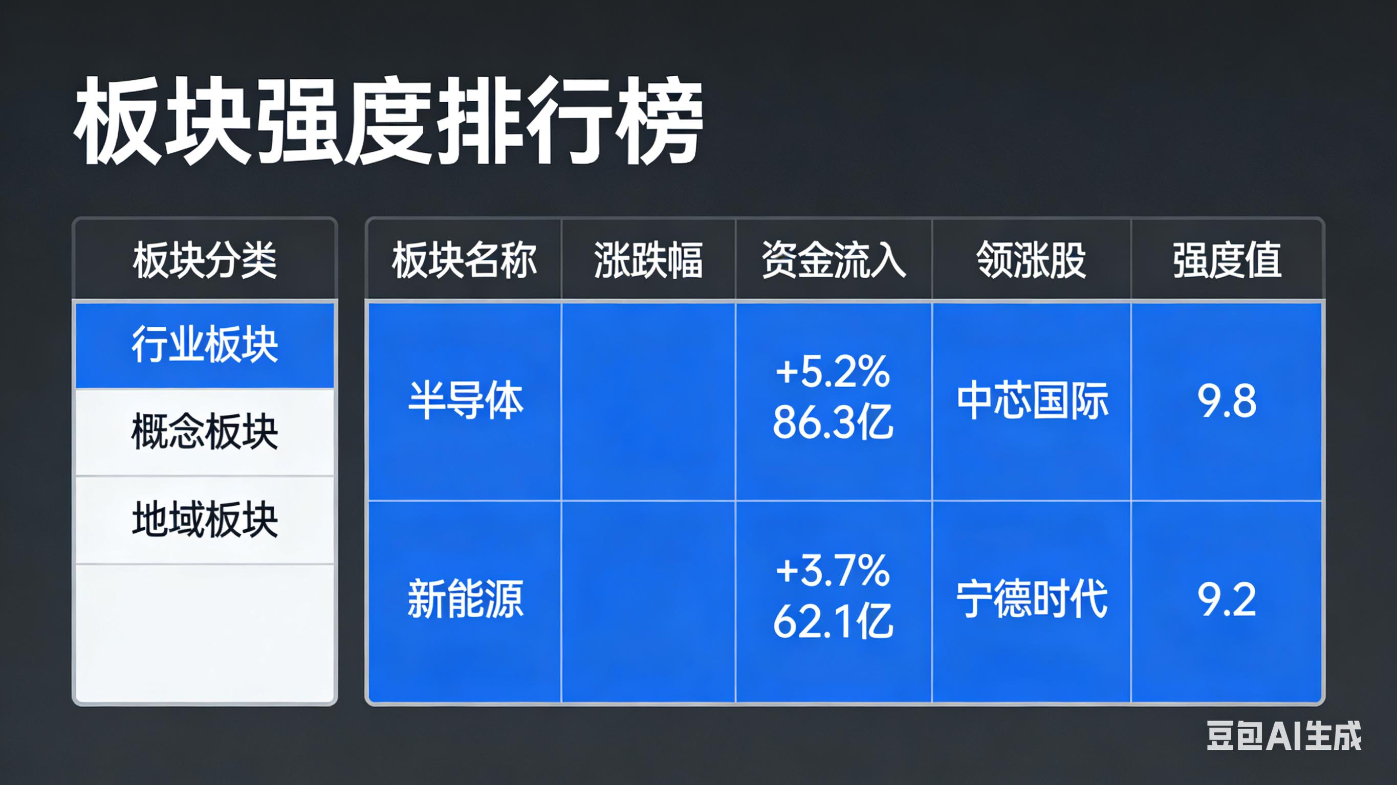 资金流向强度判断_炒股软件实战操练大全_板块强度排行