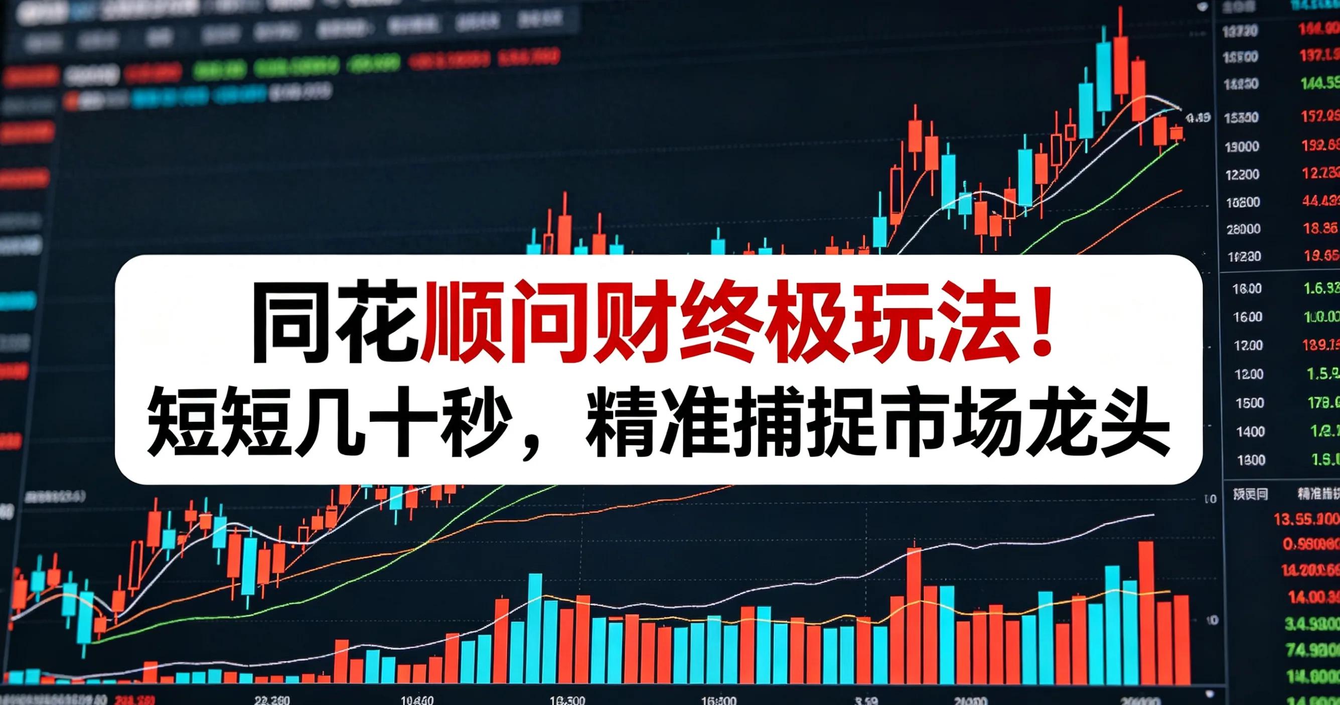 同花顺赚钱效应_散户精准踩中主线龙头_同花顺问财龙头捕捉